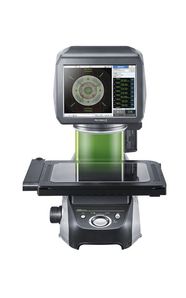 IM-7500 Image Dimension Measurement System takes complex component readings quickly, easily and accurately